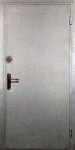 Металлическая дверь с декоративной отделкой "порошковое термонапыление - винилискожа дутая"