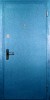 Металлическая дверь с декоративной отделкой "порошковое термонапыление - винилискожа дутая"