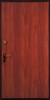 Металлическая дверь с декоративной отделкой "порошковое термонапыление - ламинат"