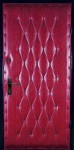 Металлическая дверь с декоративной отделкой "винилискожа дутая-винилискожа"