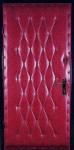 Металлическая дверь с декоративной отделкой "МДФ натуральный шпон - винилискожа дутая"