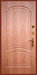 Металлическая дверь с декоративной отделкой "порошковое термонапыление - МДФ ПВХ"