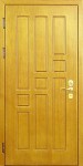 Металлическая дверь с декоративной отделкой "МДФ натуральный шпон - МДФ ПВХ"